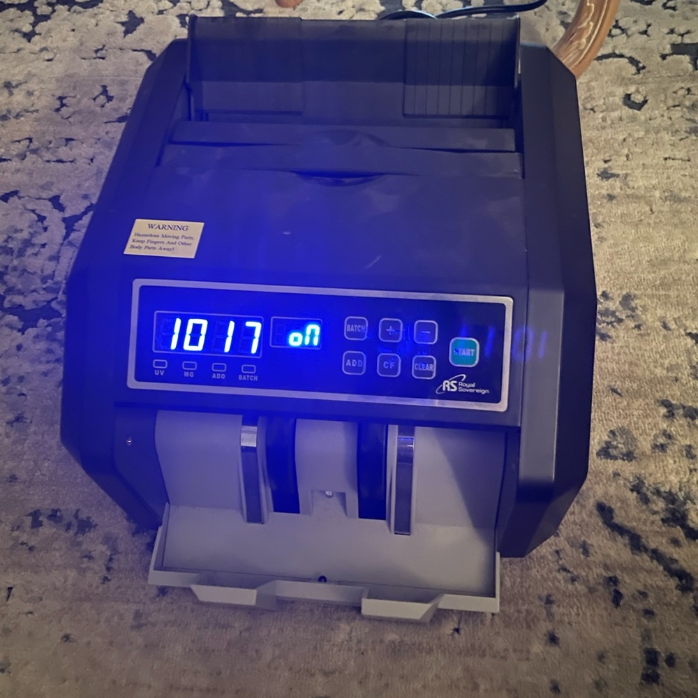 Royal Sovereign High-Speed Currency Counter RBCES200